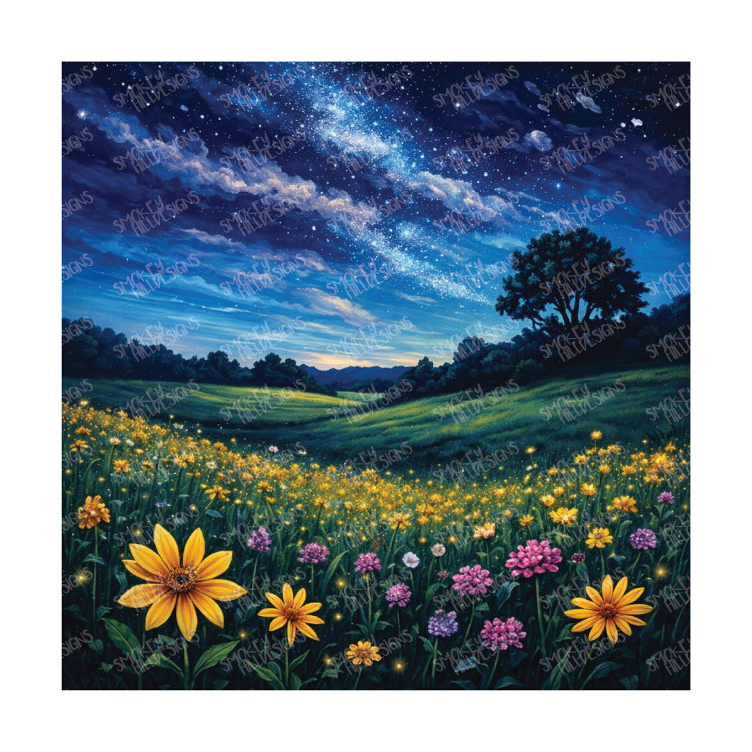 PatternPly® Transparent Night Skies Series Volume 2 Summer Night Skies Series 1 art scene artwork