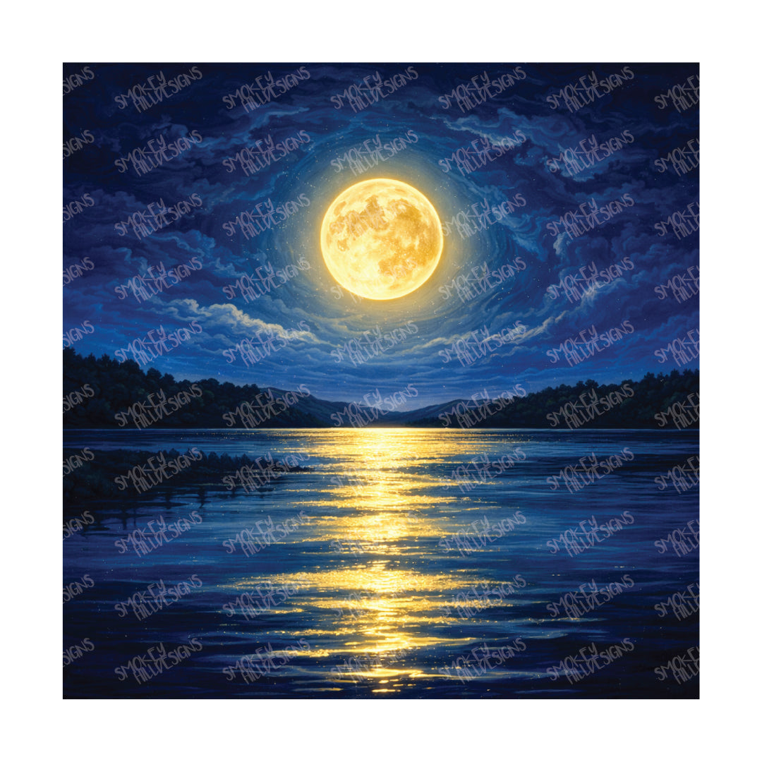 PatternPly® Transparent Night Skies Series Volume 2 Summer Night Skies Series 23 art scene artwork