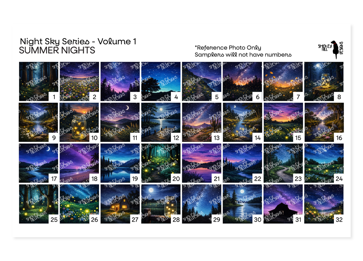 PatternPly® Transparent Night Skies Volume 1 Summer Nights Sampler product photo 3