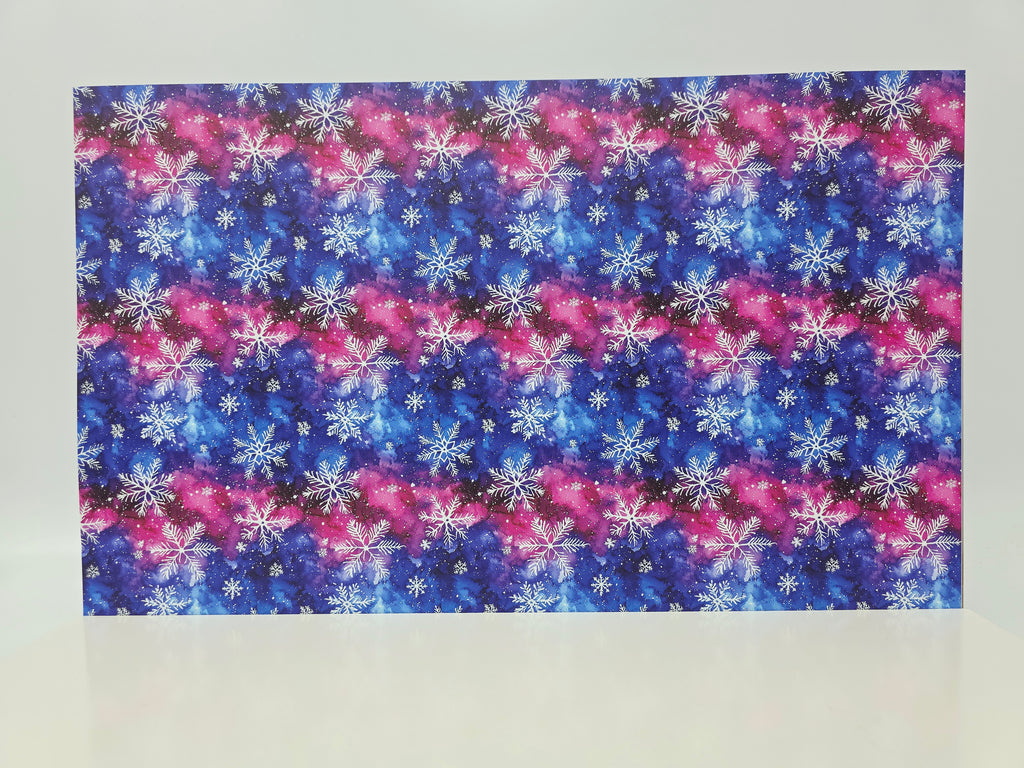 PatternPly® Full Coverage Northern Lights Snowflakes product photo 2