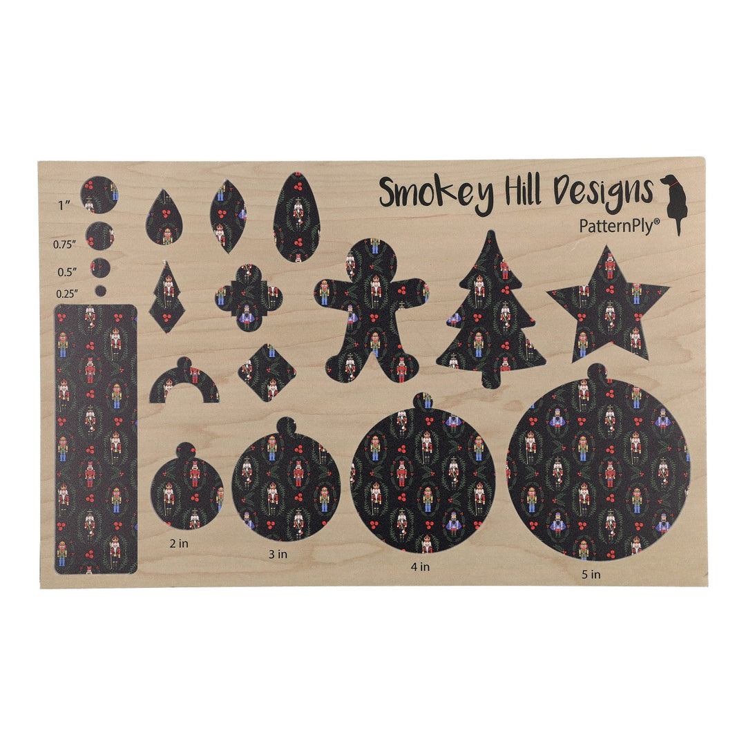 PatternPly® Full Coverage Nutcracker Frames Navy Blue