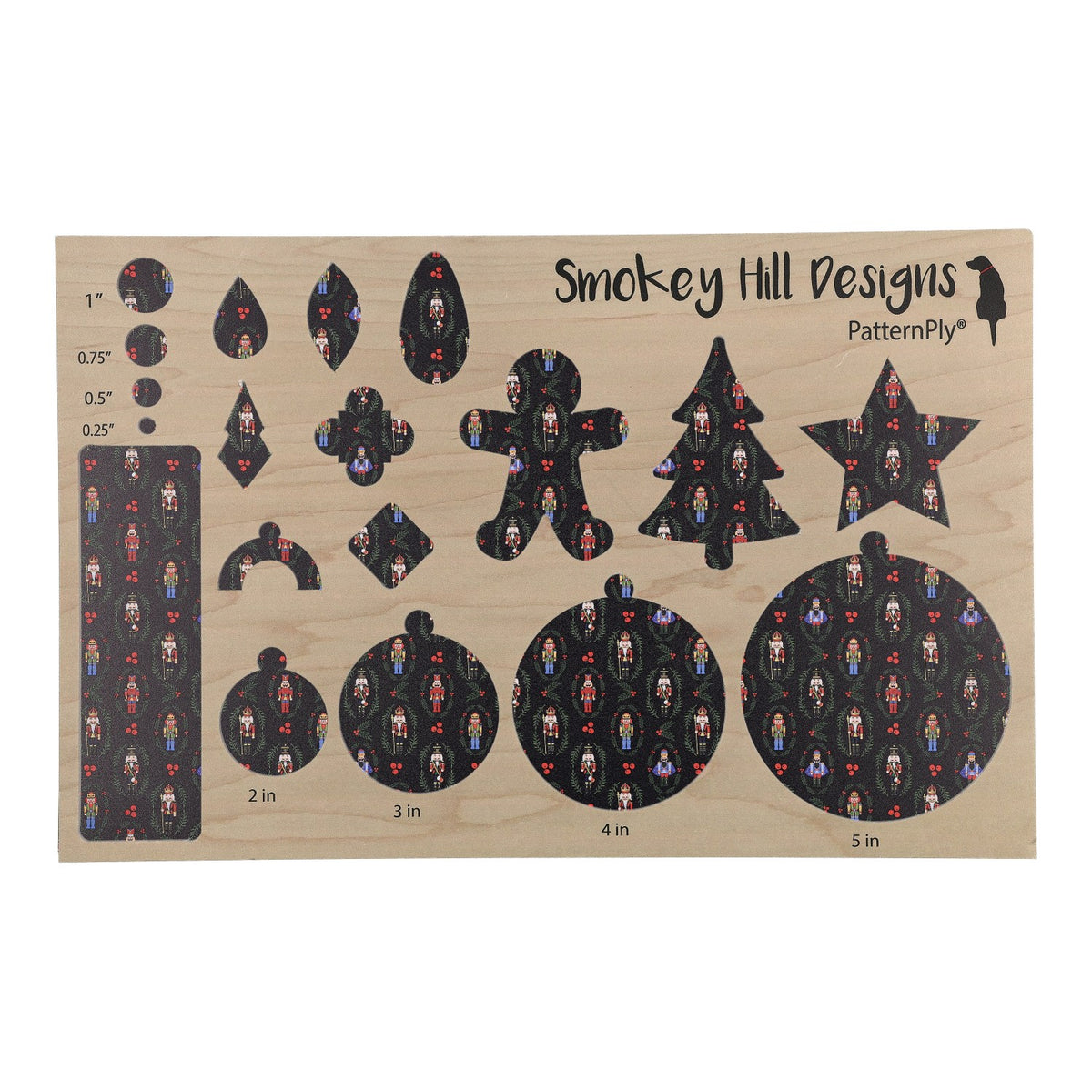 PatternPly® Full Coverage Nutcracker Frames Navy Blue product photo 3
