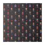 PatternPly® Full Coverage Nutcracker Frames Navy Blue sheet showing the pattern