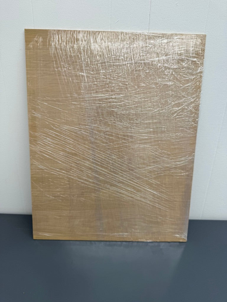 1/4" white oak outlet sheet, 19x24