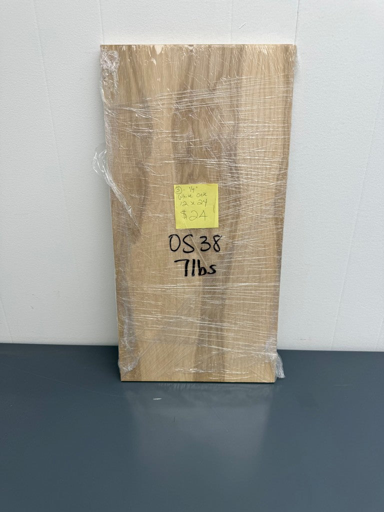 Outlet - 1/4” White Oak (3 pcs, 12x24")