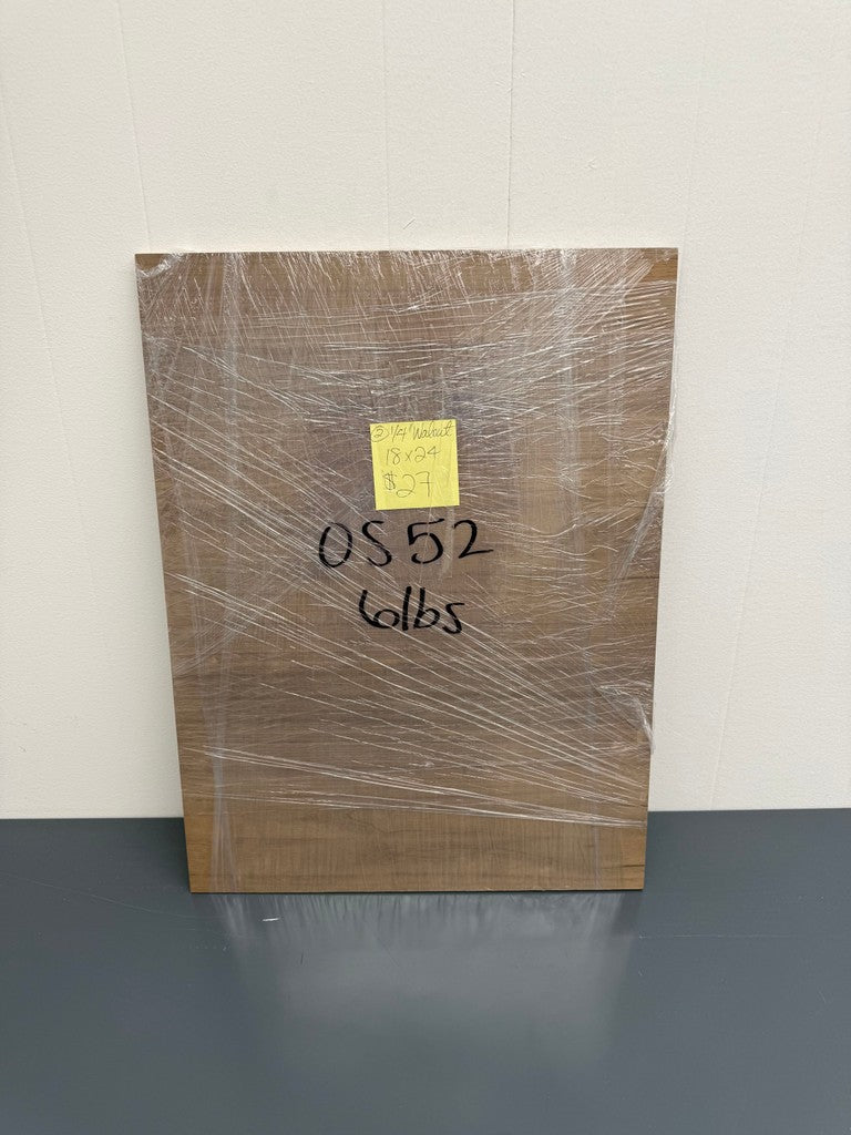 Outlet - 1/4” Walnut (2 pcs, 18x24")