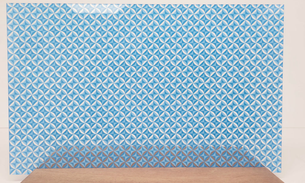 PatternPly® Scattered Ocean Blue Geometric product photo 3