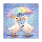 PatternPly® Transparent On Trend Series Volume 1 Cute Ducks and Geese 13 art scene artwork