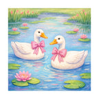 PatternPly® Transparent On Trend Series Volume 1 Cute Ducks and Geese 15 art scene artwork