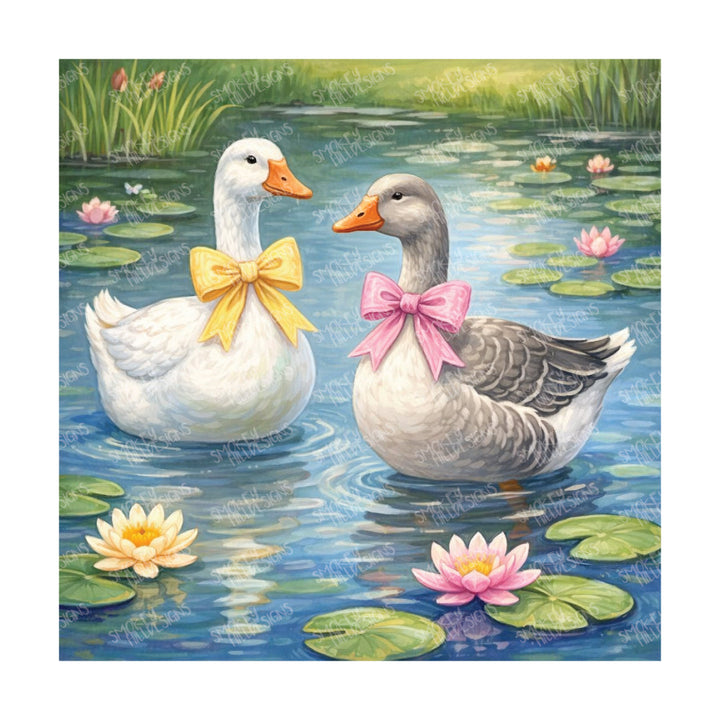 PatternPly® Transparent On Trend Series Volume 1 Cute Ducks and Geese 22