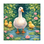 PatternPly® Transparent On Trend Series Volume 1 Cute Ducks and Geese 25 art scene artwork