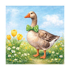 PatternPly® Transparent On Trend Series Volume 1 Cute Ducks and Geese 26 art scene artwork