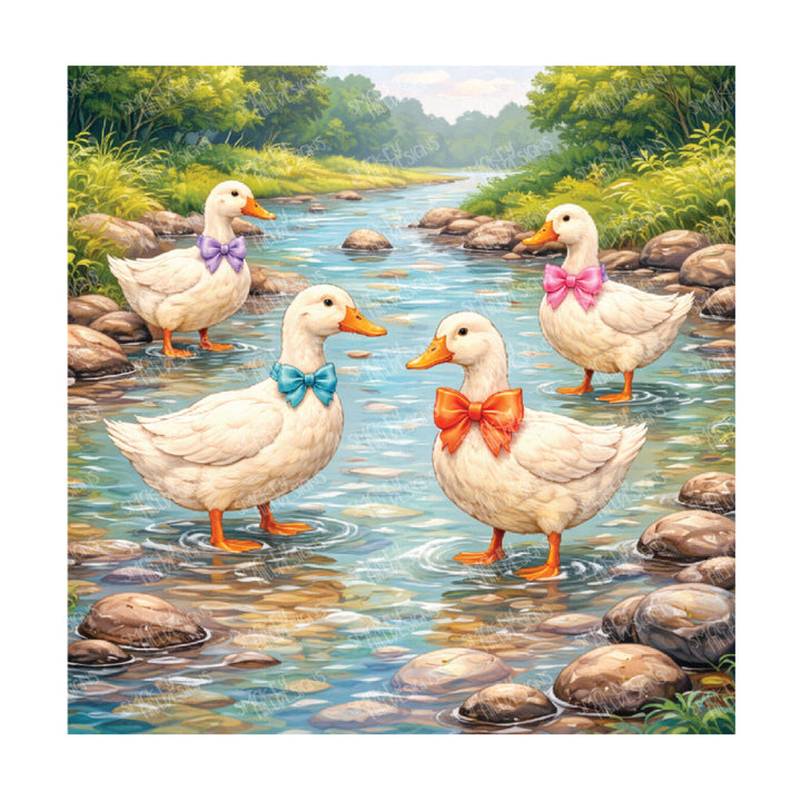 PatternPly® Transparent On Trend Series Volume 1 Cute Ducks and Geese 7