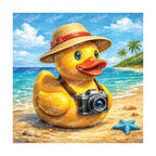 PatternPly® Transparent On Trend Series Volume 2 Rubber Ducks 21 art scene artwork