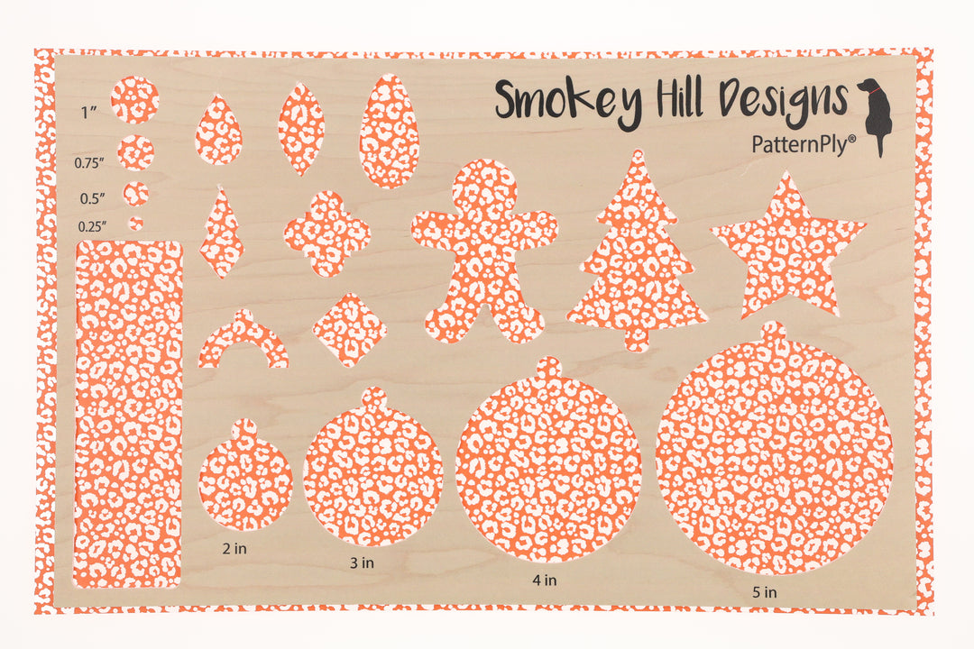 PatternPly® Scattered Leopard Orange