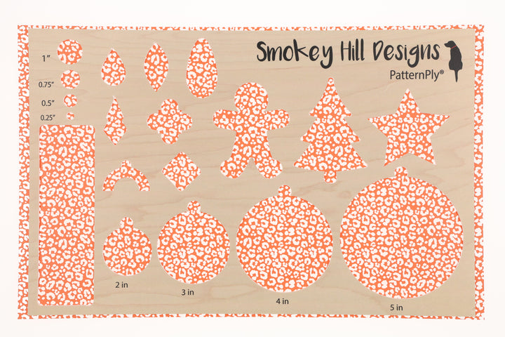 PatternPly® Scattered Leopard Orange