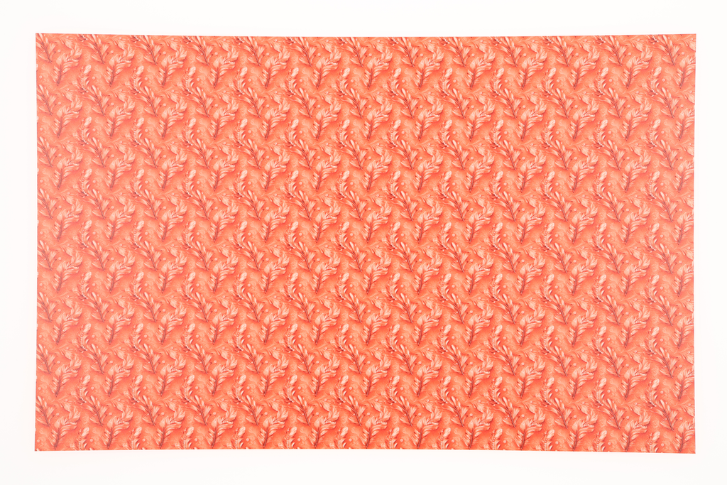 PatternPly® Full Coverage Feathers and Bling Orange Mini product photo 2