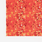 PatternPly® Full Coverage Orange Confetti sheet showing the pattern