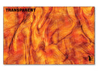PatternPly® Transparent Realistic Orange Stained Glass product photo 2