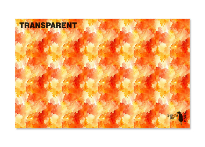 PatternPly® Transparent Orange Watercolor