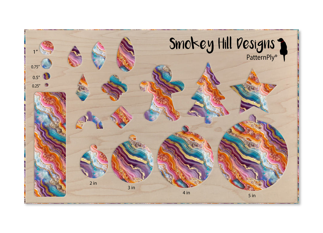 PatternPly® Full Coverage Ornate Geode