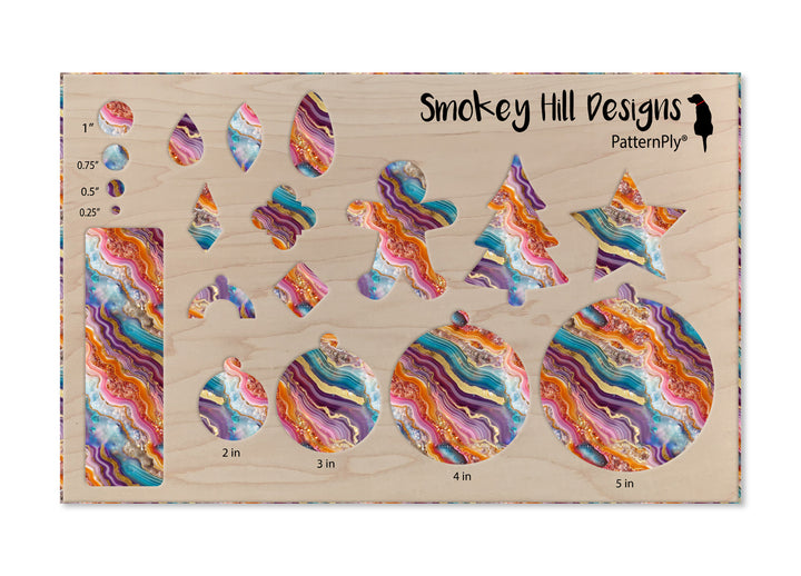 PatternPly® Full Coverage Ornate Geode