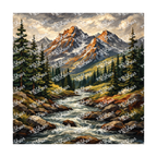 PatternPly® Transparent Outdoorsy Series Volume 1 Life Outdoors 13 art scene artwork