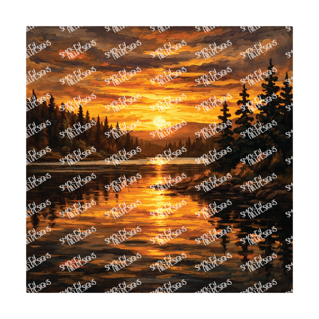 PatternPly® Transparent Outdoorsy Series Volume 1 Life Outdoors 14 art scene artwork