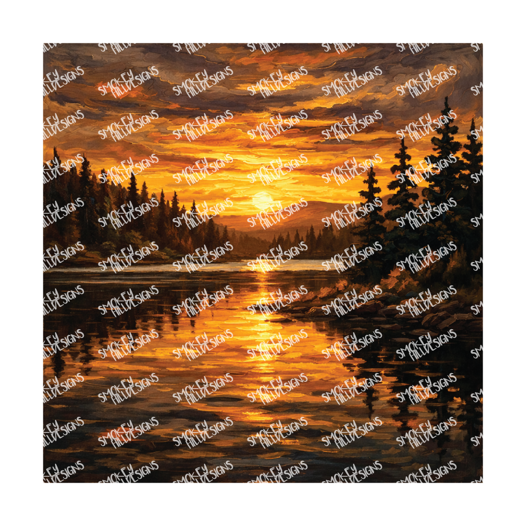 PatternPly® Transparent Outdoorsy Series Volume 1 Life Outdoors 14 art scene artwork