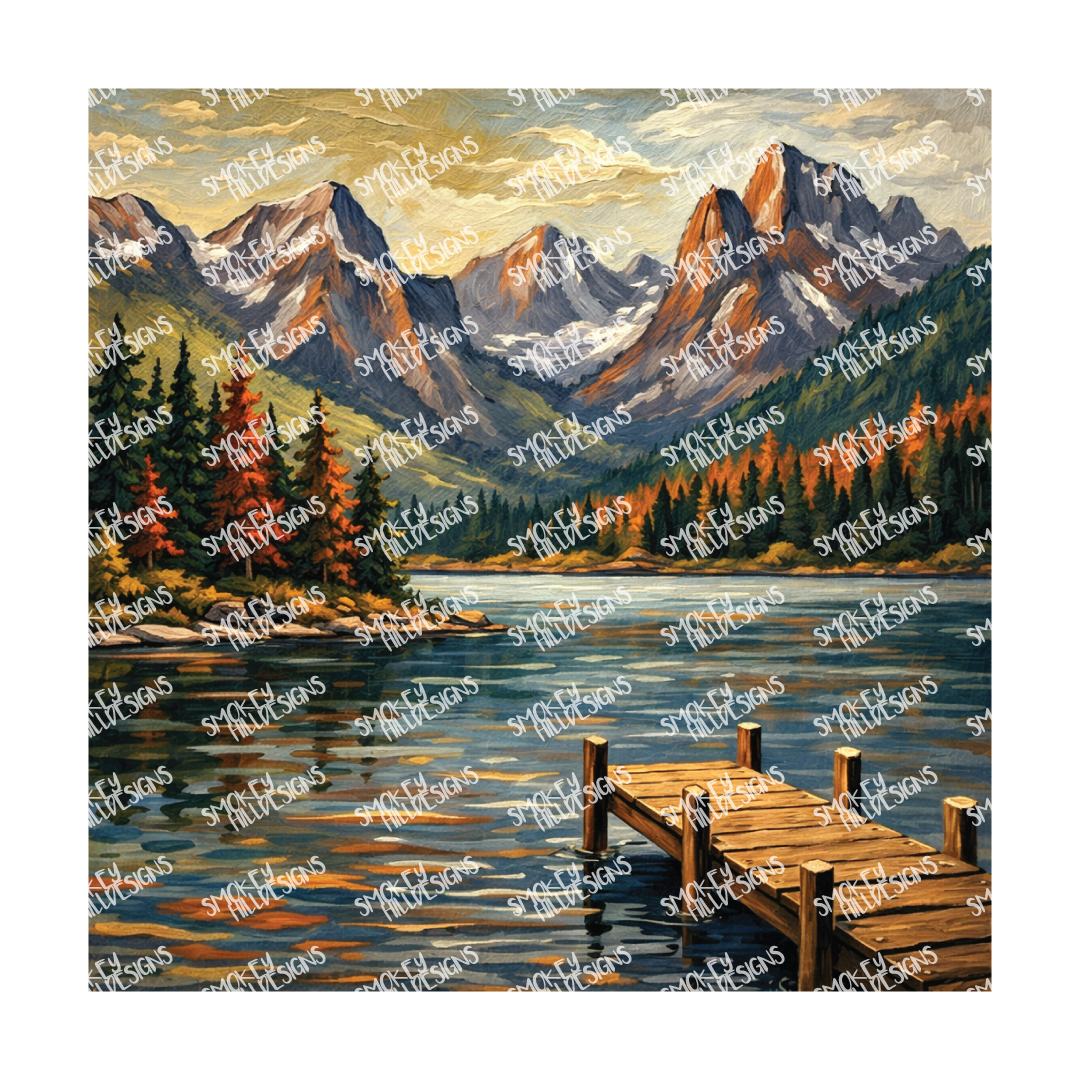 PatternPly® Transparent Outdoorsy Series Volume 1 Life Outdoors 15 art scene artwork