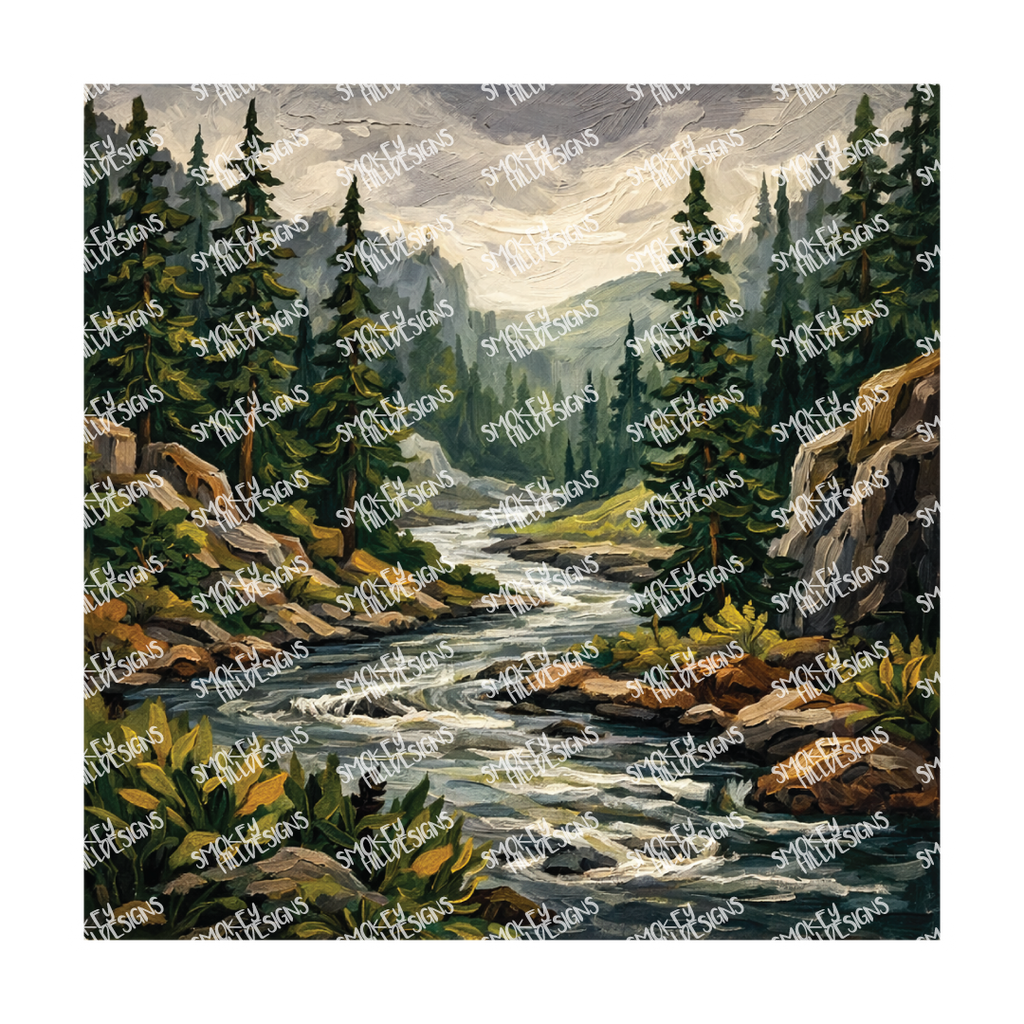 PatternPly® Transparent Outdoorsy Series Volume 1 Life Outdoors 16 art scene artwork