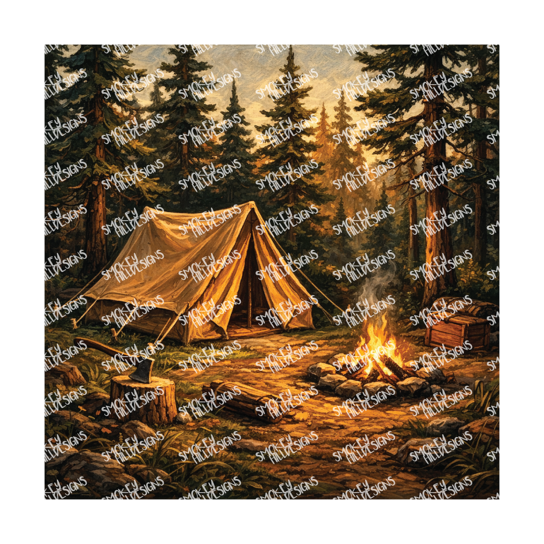PatternPly® Transparent Outdoorsy Series Volume 1 Life Outdoors 1 art scene artwork