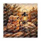 PatternPly® Transparent Outdoorsy Series Volume 1 Life Outdoors 31 art scene artwork