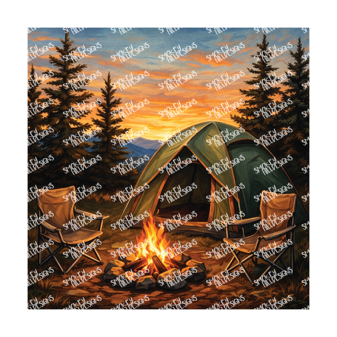 PatternPly® Transparent Outdoorsy Series Volume 1 Life Outdoors 7 art scene artwork