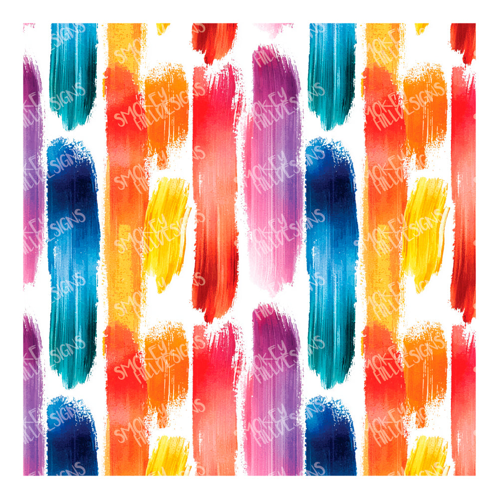 PatternPly® Transparent Paint Streaks LARGE sheet showing the pattern