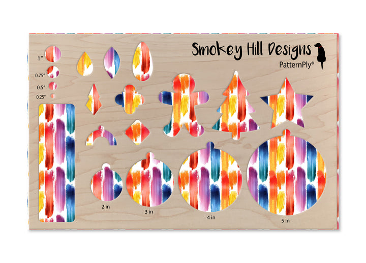 PatternPly® Transparent Paint Streaks LARGE