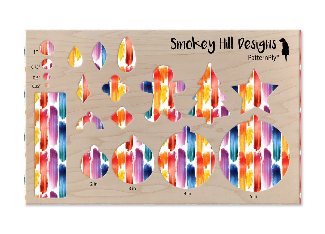 PatternPly® Full Coverage Paint Streaks Large