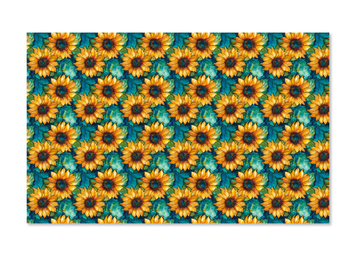 PatternPly® Full Coverage Painted Sunflowers