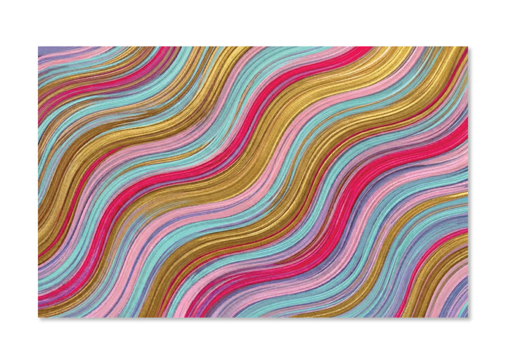 PatternPly® Full Coverage Pastel and Gold Waves