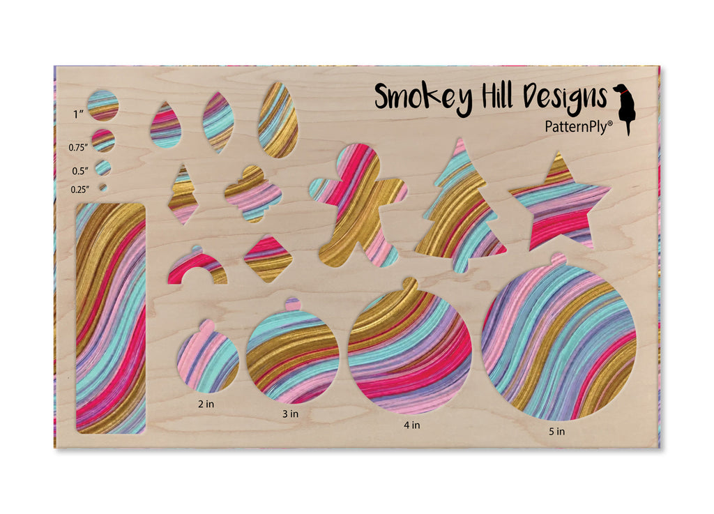 PatternPly® Full Coverage Pastel and Gold Waves product photo 3