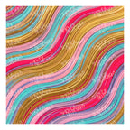 PatternPly® Full Coverage Pastel and Gold Waves sheet showing the pattern