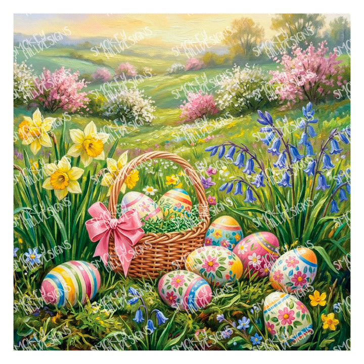 PatternPly® Full Coverage Pastel Easter Hunt