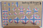 PatternPly® Transparent Pastel Floral Stained Glass LARGE product photo 3