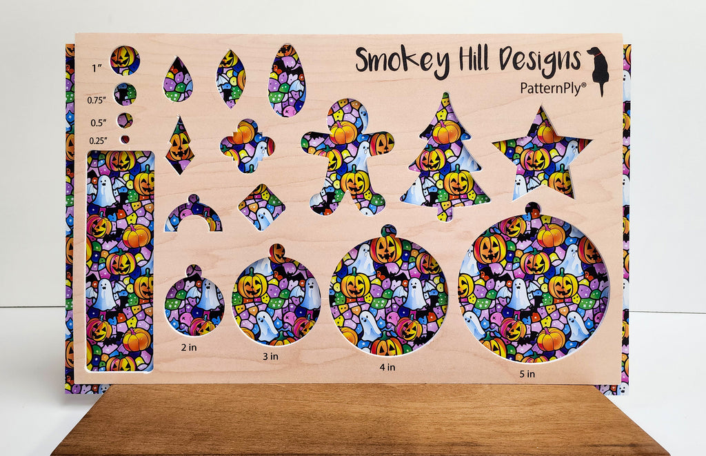 PatternPly® Full Coverage Pastel Halloween Stained Glass product photo 2