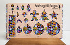 PatternPly® Full Coverage Pastel Halloween Stained Glass product photo 2