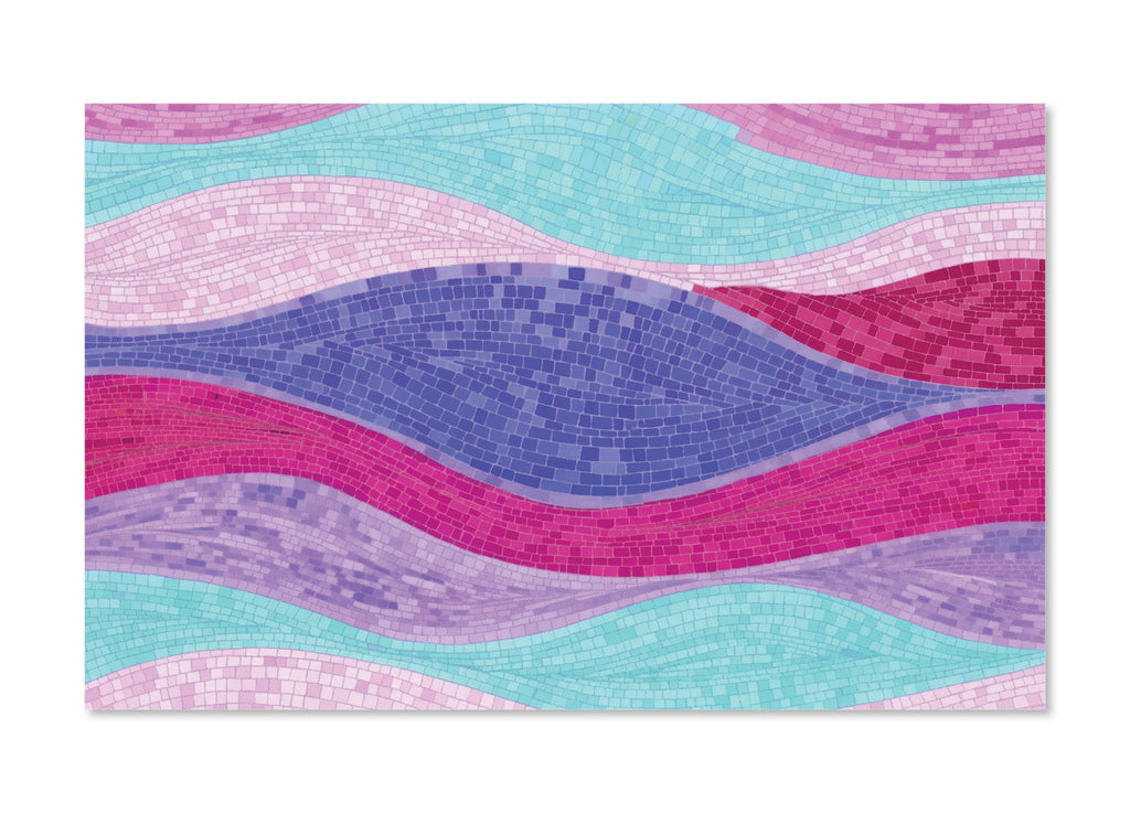 PatternPly® Full Coverage Pastel Mosaic Waves product photo 2