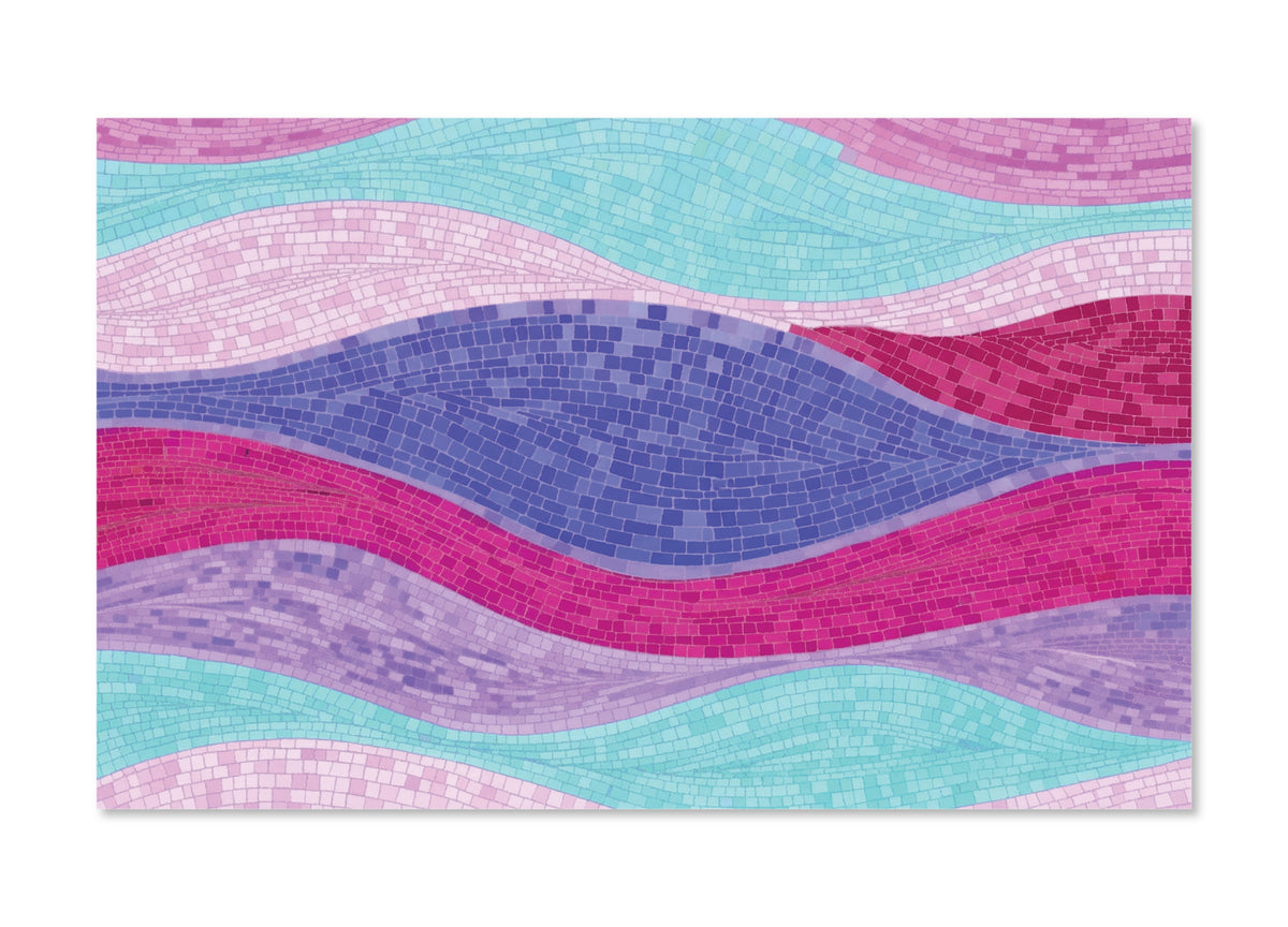 PatternPly® Full Coverage Pastel Mosaic Waves product photo 2
