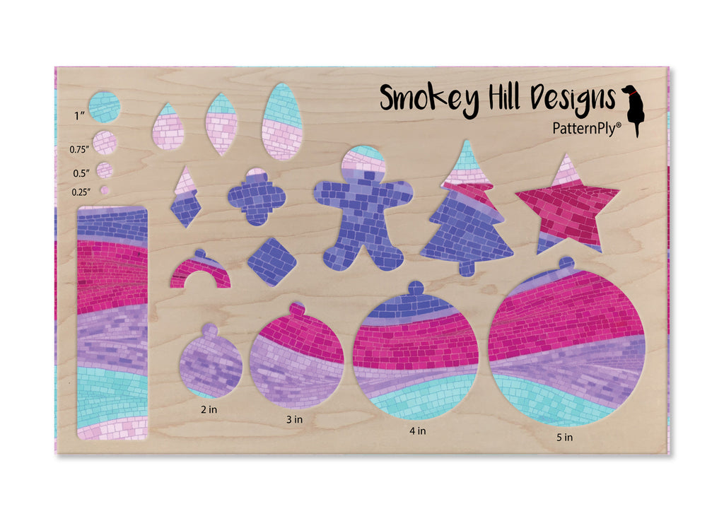 PatternPly® Transparent Pastel Mosaic Waves product photo 3