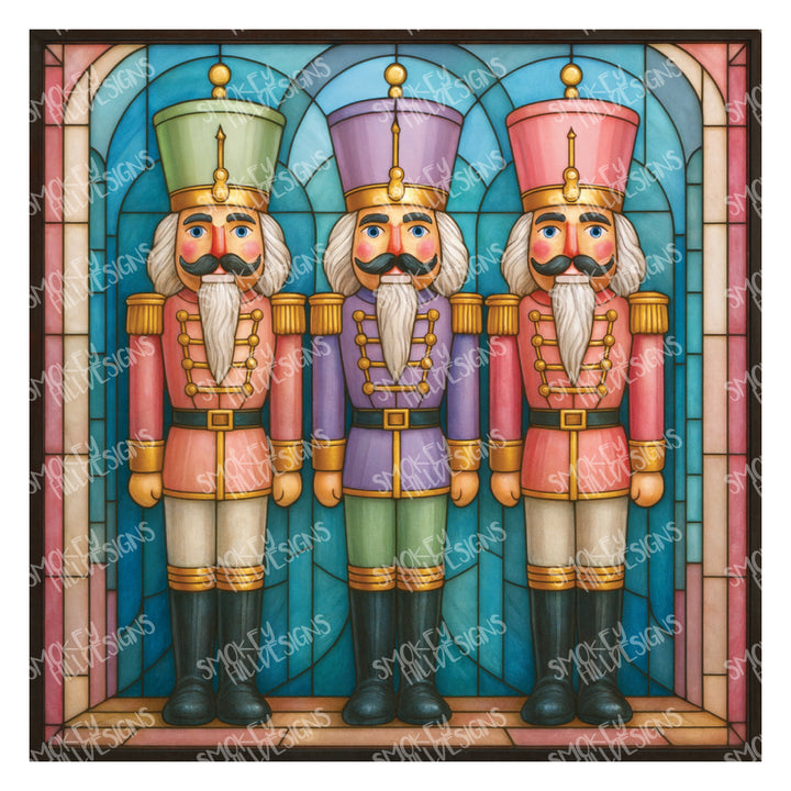 PatternPly® Transparent Pastel Nutcracker