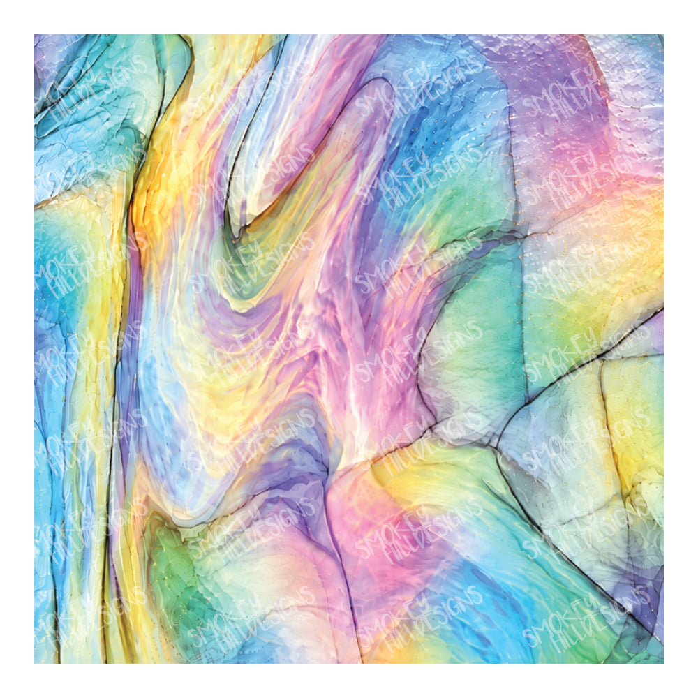 PatternPly® Transparent Realistic Pastel Stained Glass